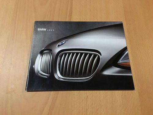 2003 bmw sales brochure. entire line