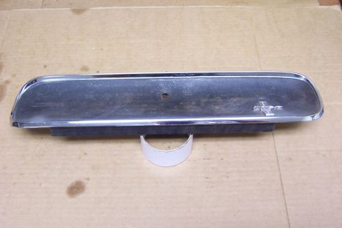 1964 1/2 1965 ford mustang curved glove box door with emblem used