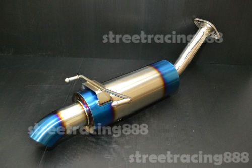 Exhaust catback muffler titanium sport racing honda crz