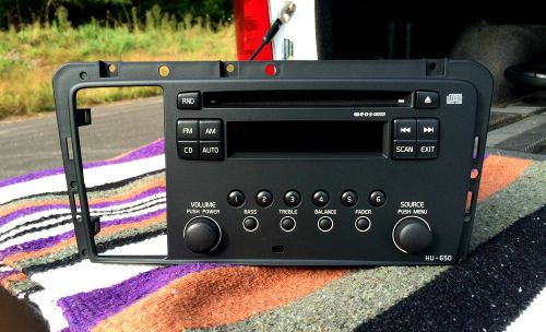 2005 to 2007 volvo s60 v70 am fm radio cd player  hu-650 factory oem 05 06 07