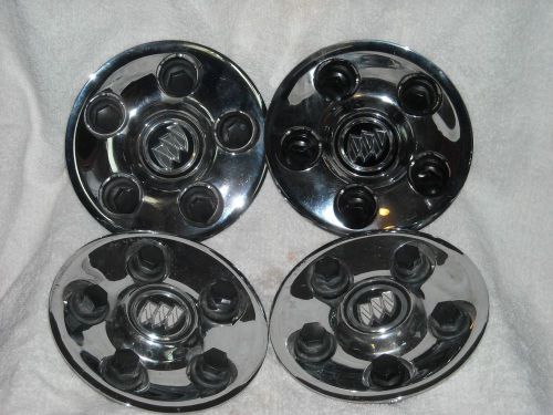 2004-2005 buick century chrome center cap set 16&#034;