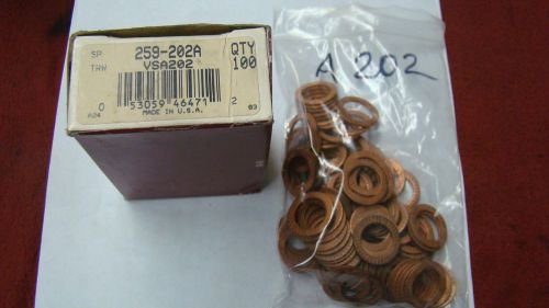 100 pcs vsi  a-202 valve spring shims .915&#034; odx.640&#034; id x .060&#034; thickness