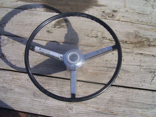 1966 1967 chevelle  black steering wheel  chevelle ss 66 67