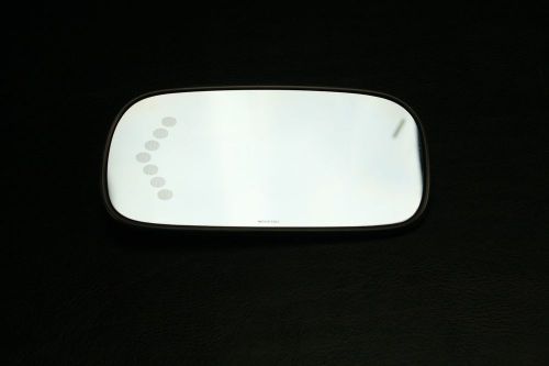 03-05 cadillac deville driver left power door mirror glass turn signal