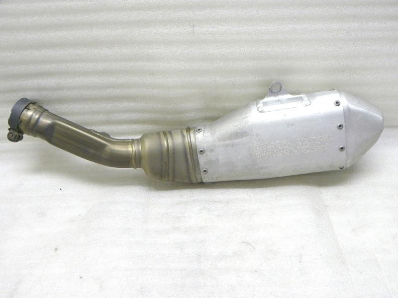 Honda 2009  2010 crf450r crf 450 engine exhaust head pipe muffler silencer #39