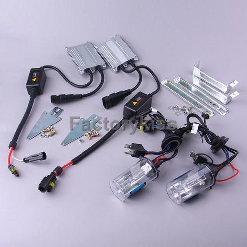 55w 12v ac xenon hid light 9005/hb3 6000k car headlight kit w/ slim ballast