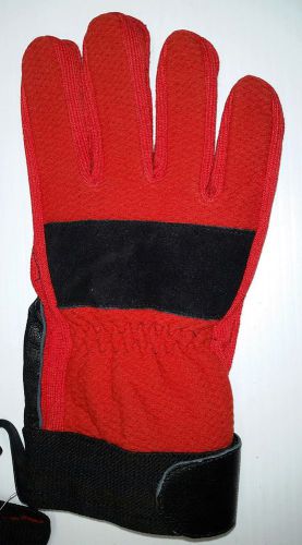 Red motorcycle motorcross summer riding gloves