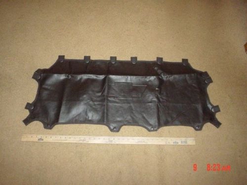 Chevrolet duramax 2002 3/4 ton pickup truck new black vinyl winter front cover