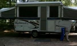  2007 rockwood hw 256 pop up camper 