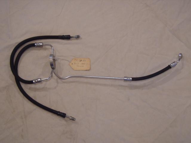 Vintage nos harley dual front brake line 45130-83