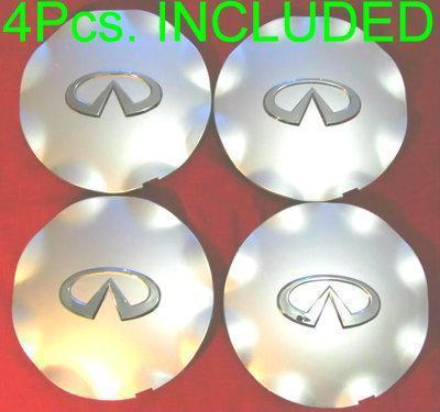 4pcs. set 2004-2008 infiniti fx 35 45 fx35 fx45 20" wheel hub center caps set