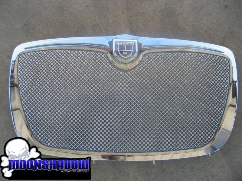 Rare 05'-10' asanti custom chrome mesh grill for chrysler 300 or 300c