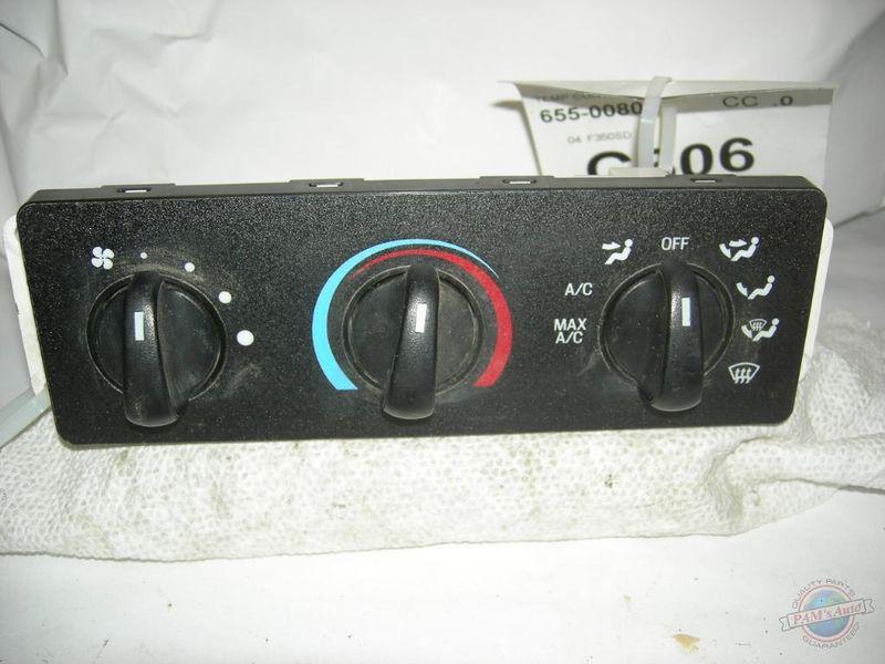 Temperature control ford f350sd pickup 1085894 99 00 01 02 03 04 assy