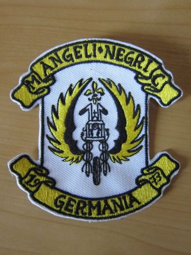 Mc patch angeli negri mc germany 1973 rocker hat patch-