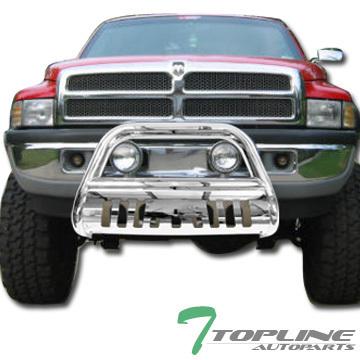 Hd stainless bull bar(brush push bumper grill guard) 94-02 dodge ram 1500/2500 c