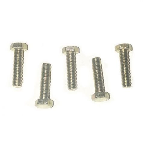 Early citroen 2cv id19 ds21 ds19 sm gold zinc m5 bolts with .75 pitch - new! (5)