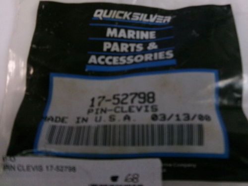 Quicksilver mercury clevis pin 17-52798