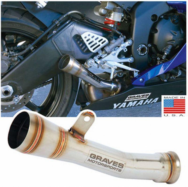 Graves gms exy-06r6-som gp megaphone slip on so exhaust yzf-r6 r6 06-13 yamaha