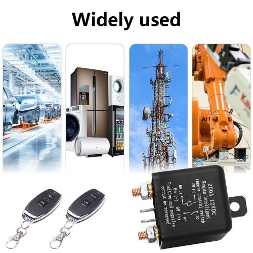 Car battery switch disconnect power kill master isolator cut off remote control