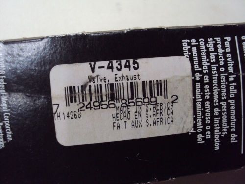 V-4345 sealed power exhaust valve qty 1 exhaust valve v-4345 sealed power