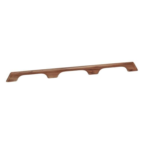 Whitecap 60104 - 33&#034; l teak 3 stanchion grab rail