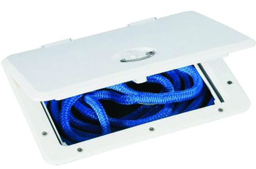 T-h marine sure-seal boat hatch 15&#034; length x 11&#034; width polar white  hat11152dp