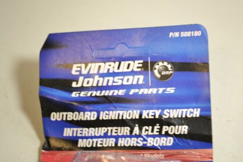 Johnson evinrude omc new oem 77 series outboard ignition key switch, #508180