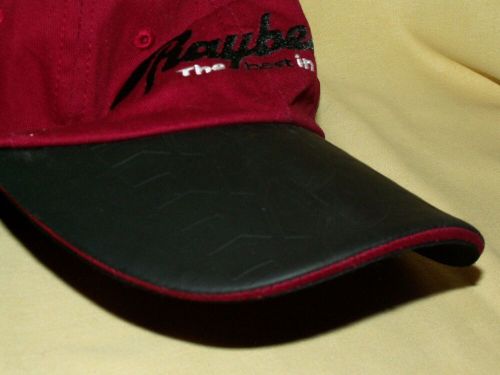 Raybestos hat baseball ball cap brakes rubber visor norwood adjustble red black.