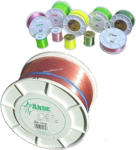 Ande a14-40p premium mono line, 1/4-pound spool 40-pound, 350-yards, pink