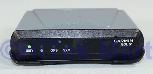 Garmin gdl-51 portable siriusxm &amp; gps receiver #010-01561-40 gdl 51