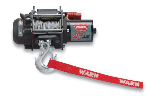 Warn winch rt15 series portable 12v 1500lb line pull capacity 25ft wire rope