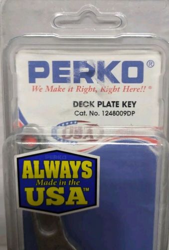 Perko deck plate key cat. no. 1248009dp size 2&#034; center to center lugs 1 11/16&#034;