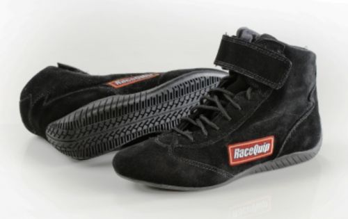 Racequip black sfi race shoe 8.0