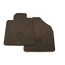 Gm accessories front all weather mats cocoa 12-14  enclave # 22890386