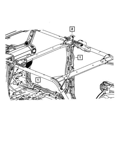 Genuine mopar satellite radio cable 5064159ag