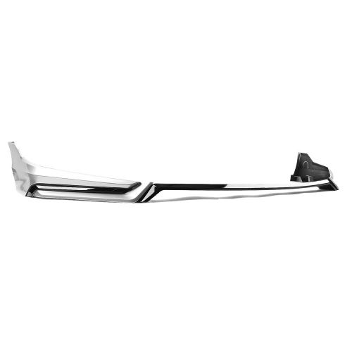 4pcs front bumper spoiler lip cover fit for honda civic 11th 2022-24 silver blk