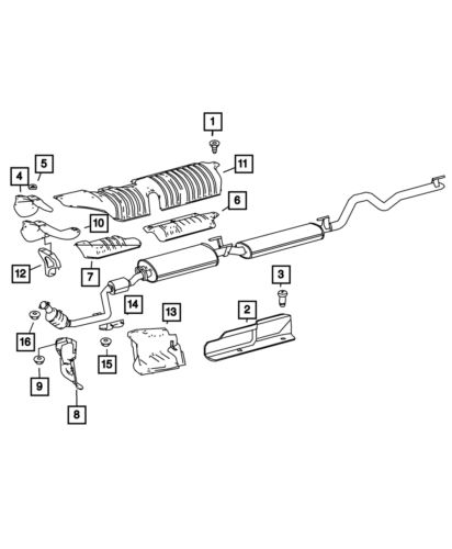 Genuine mopar battery hold down bracket 68012067aa