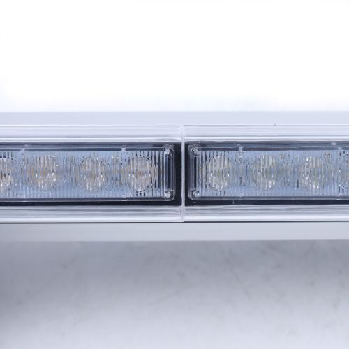 96led 51&#034; strobe light bar amber emergency beacon warn tow truck waterproof horn