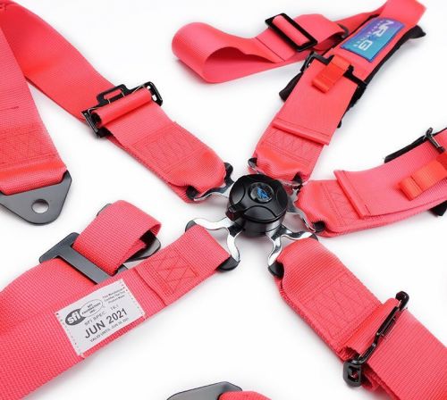 Nrg innovations for 5pt 3in. seat belt harness / cam lock - pink