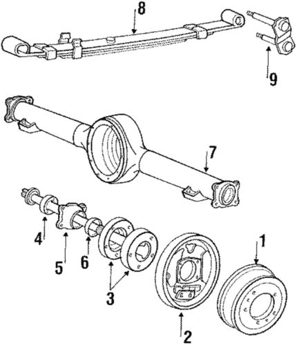 Genuine mitsubishi brake drum              mb193595