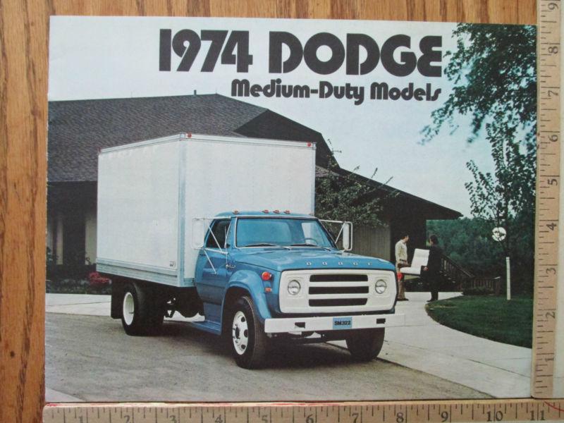 1974 dodge truck medium duty sales brochure