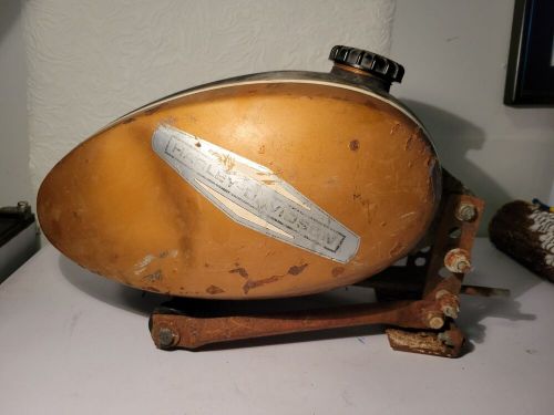 Vintage 1969 harley davidson aermacchi motorcycle / scooter fuel tank gas tank