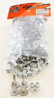 Woodys signature series snowmobile 1.325&#034; carbide stud 96 pack - ssp-1325-bs