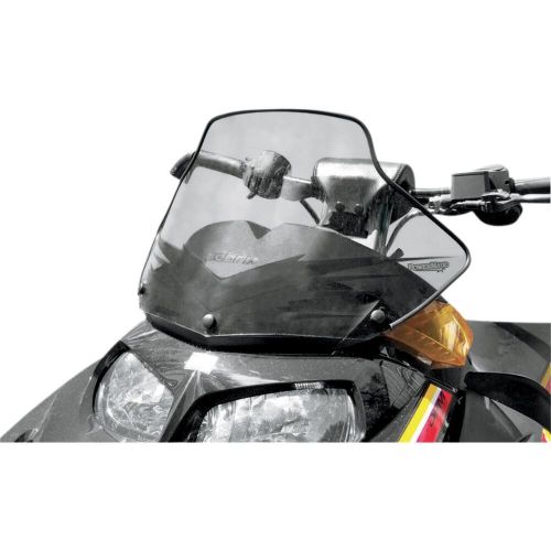 Powermadd cobra windshield - 11&#034; - tint with black trim - ski doo 13031