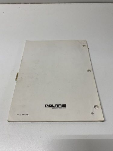 1986 polaris sprint es parts manual 9911093