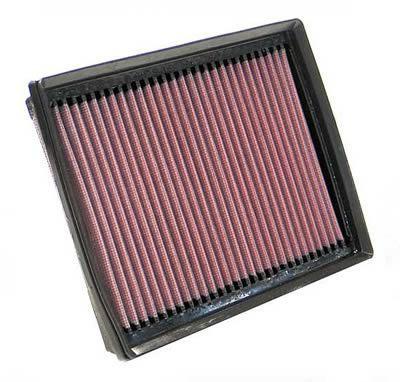 K&n air filter element filtercharger rectangular cotton gauze red ford  ea