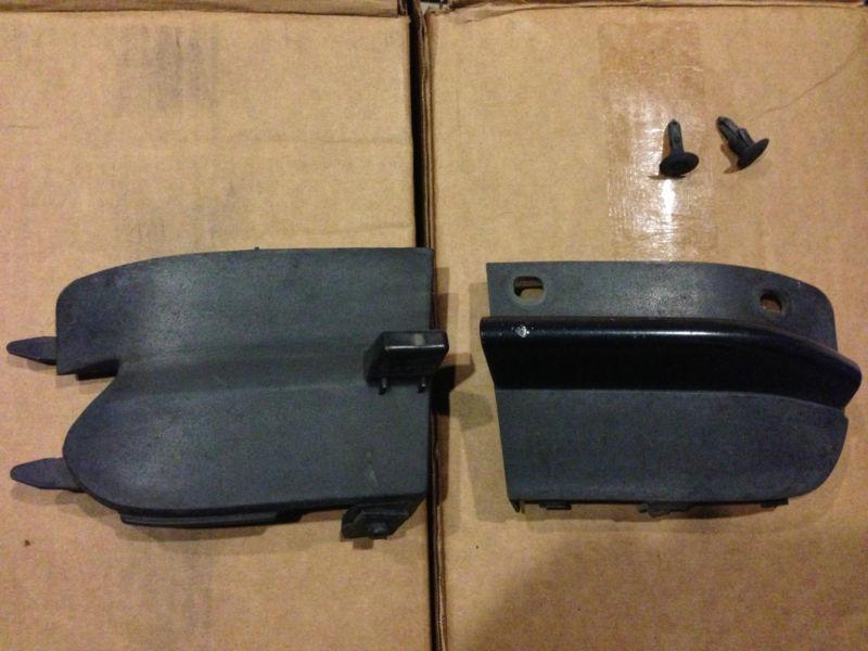 Lexus gs300 93-97 oem front bumper grille trim tow covers