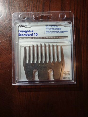 Oster cryogen-x standard 10 blade for pets-brand new-ships n 24 hours