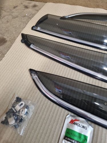 Ford ecosport mk2 2013 - onwards 5 door suv wind deflectors 4pc