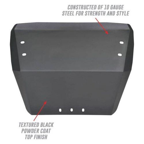 Westin 58-71085 - pro-mod textured black bumper skid plate